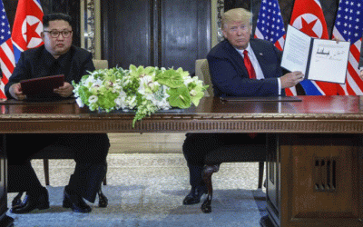 Што стои во декларацијата која ја потпишаа Трамп и Ким? 