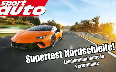 Попуштете ги звучниците: Болидот на Lamborghini на стазата Нирбургринг