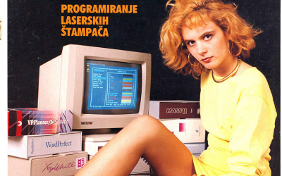 Ретро југословенски насловни страни на магазини за компјутери од 80-тите и 90-тите