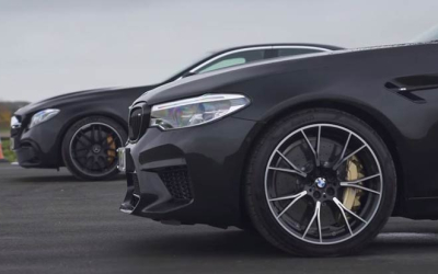 Трка на титани: Mercedes AMG E63 S vs BMW M5 Competition