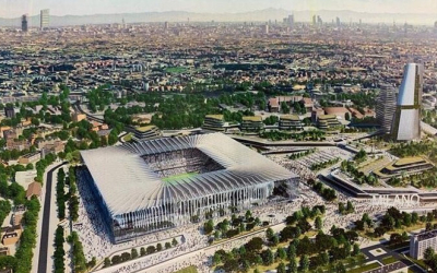 Презентиран еден од предлозите за новиот стадион на Интер и Милан